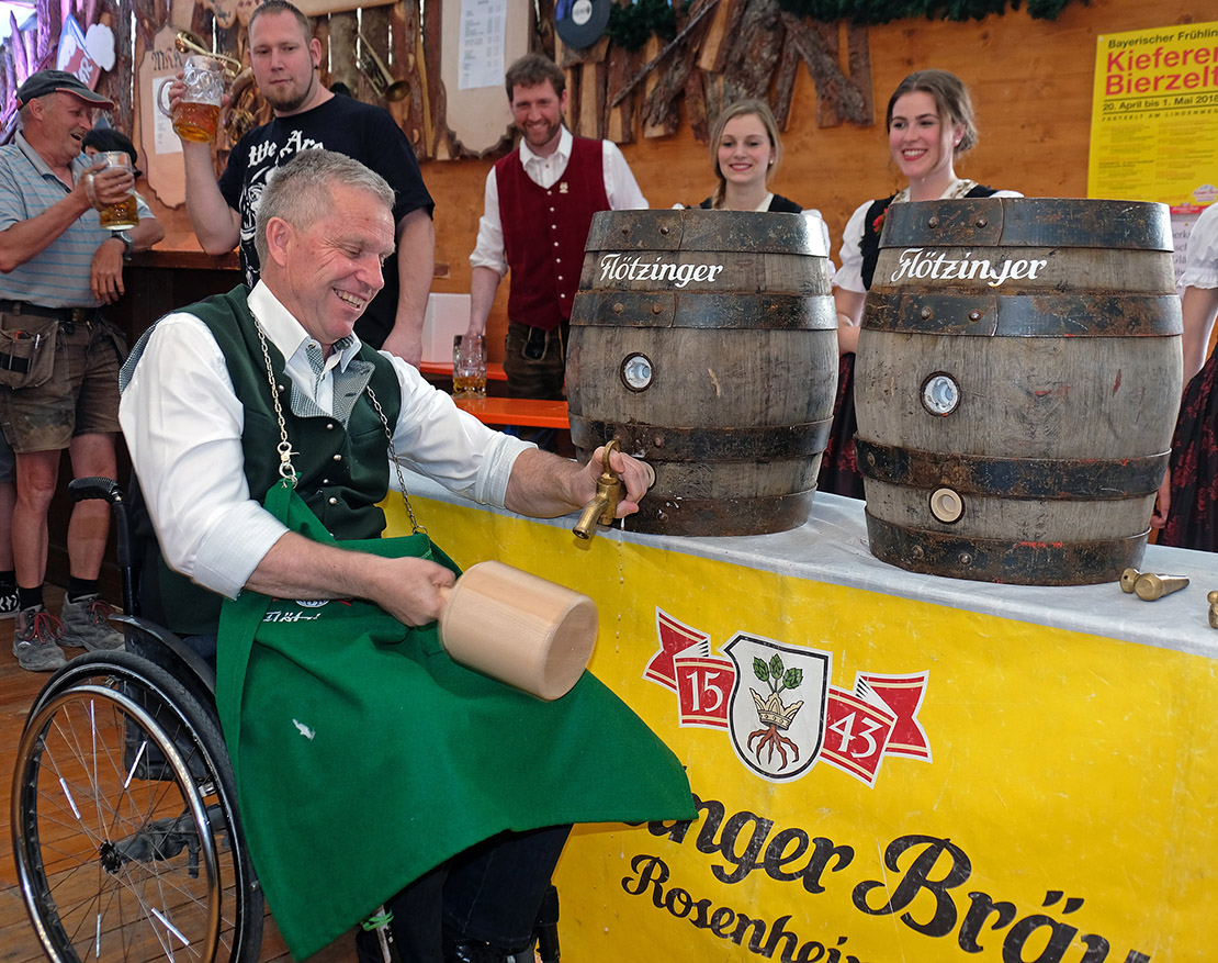 Anzapfen Festzelt Kiefersfelden