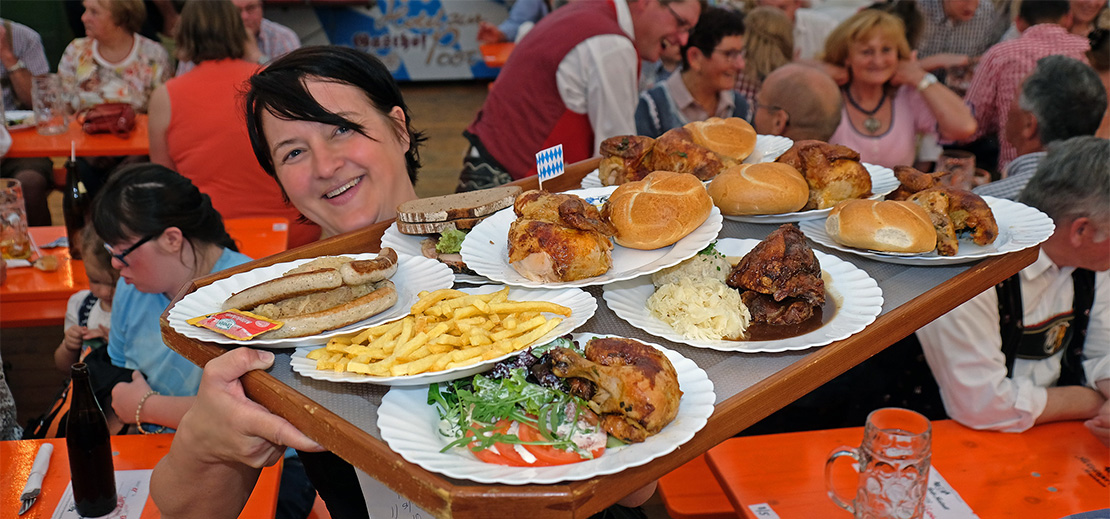 Urlaub Bayern Tradition Bierzelt